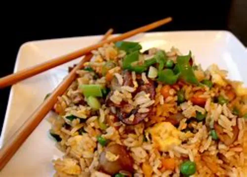 Mushroom Fried Rice
